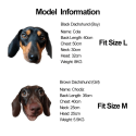 Cozy Fleece Dachshund Dog Hoodie