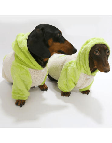 Cozy Fleece Dachshund Dog Hoodie