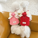 Elegant Floral Dog Formal Dress