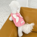 Elegant Floral Dog Formal Dress