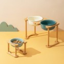 Durable Stainless Steel Cat Double Bowl