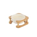 Durable Stainless Steel Cat Double Bowl