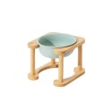 Durable Stainless Steel Cat Double Bowl