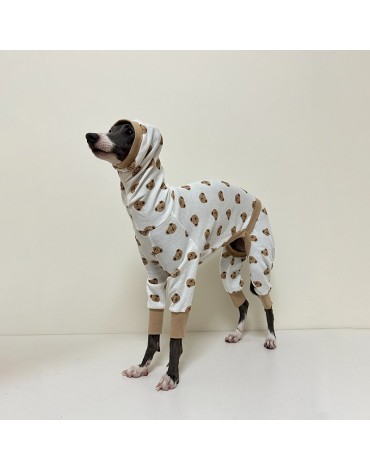 Cotton Soft Italian Greyhound Onesie Pajamas