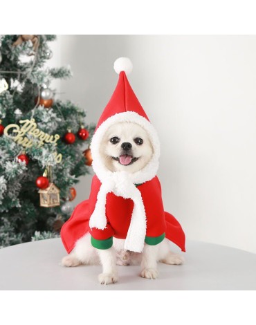 Cozy Christmas Pug Hoodie