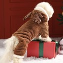 Cozy Christmas Teddy Dog Hoodie