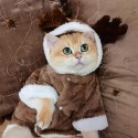 Cozy Christmas Teddy Dog Hoodie
