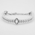 Diamond Pearl Dog Cat Luxury Collar