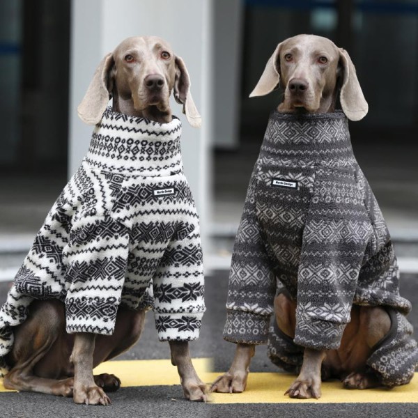 Cozy Big Dog Christmas Sweatshirt