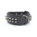 Durable Leather Anti Bite Dog Collar