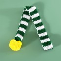Festive Knit Cat Christmas Scarf Collar