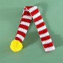 Festive Knit Cat Christmas Scarf Collar